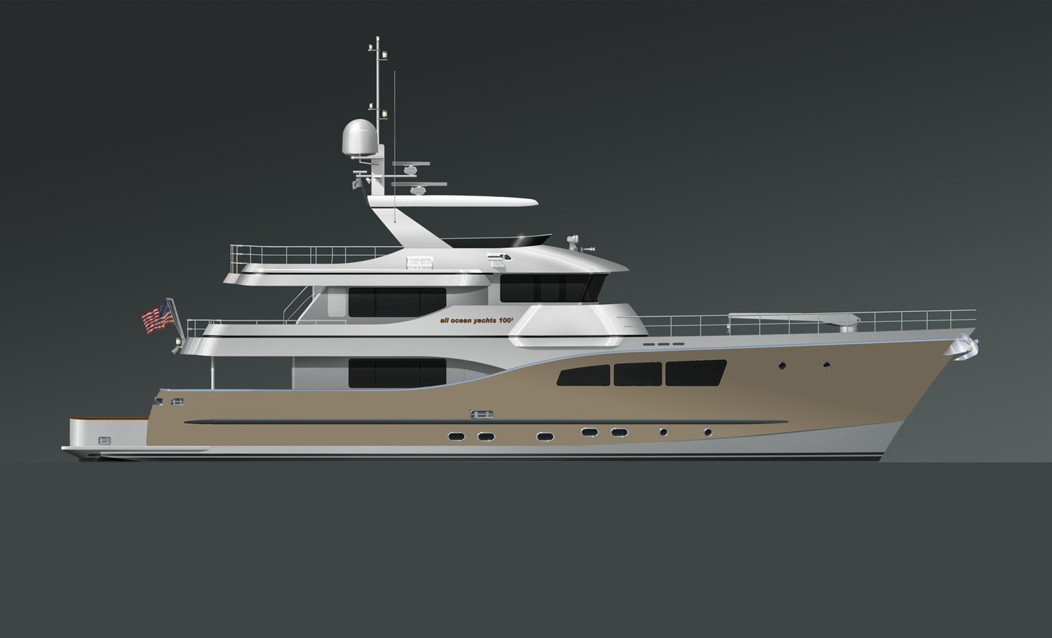 ALL OCEAN YACHTS 100' FIBERGLASS