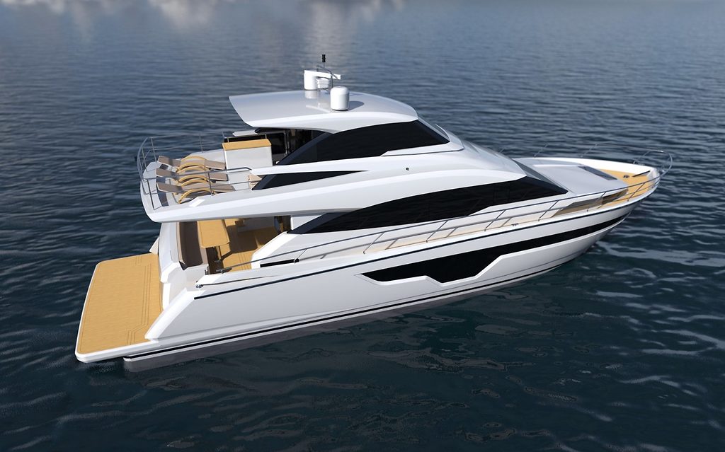 JOHNSON 70' SKYLOUNGE NEW BUILD