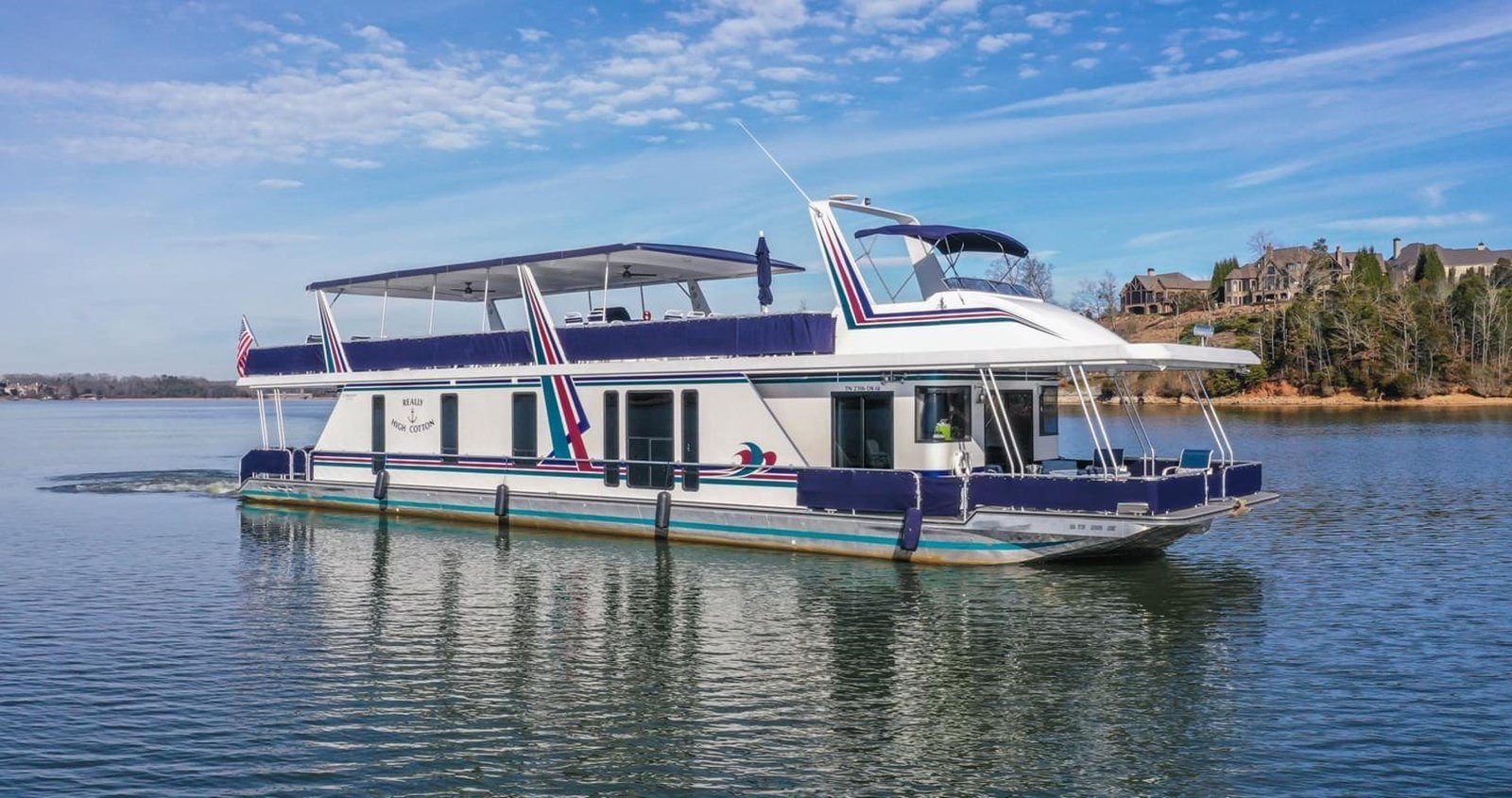 2001 NORRIS YACHTS 85X18 HOUSEBOAT