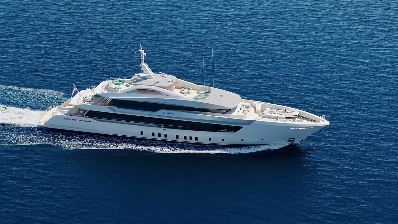 PROJECT DIANA — 55 m Heesen Yachts Motor | breezeYachting.swiss