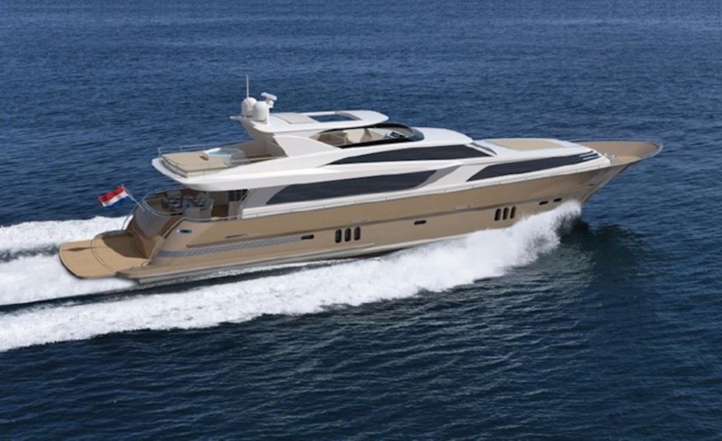112FT VAN DER VALK RAISED PILOTHOUSE 35M MOTORYACHT