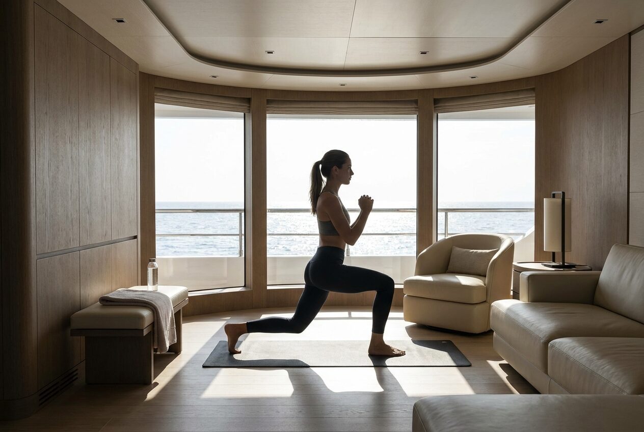 Where to Work Out on a Yacht: Fitness Spaces Explained