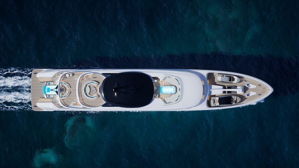 Concetto di superyacht Abeking & Rasmussen ARuby