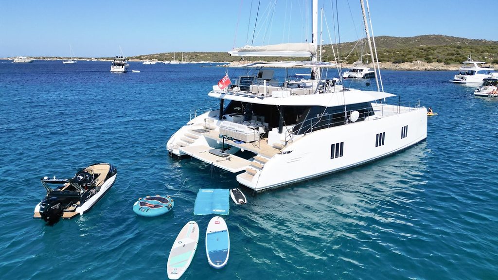 Sunreef 60 Sailing Mallorca