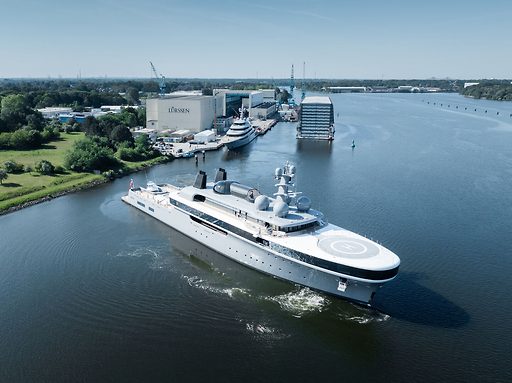 Lürssen consegna Nausicaä - il superyacht di 114 metri che si è rifiutato di scendere a compromessi