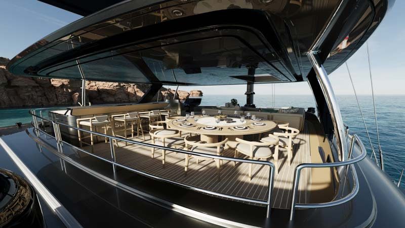 A New Flybridge Experience Sunreef 80 Sailing