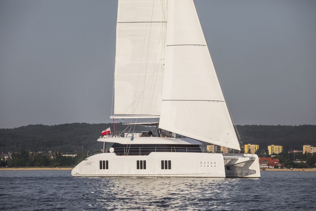 Sunreef 70 Segeln